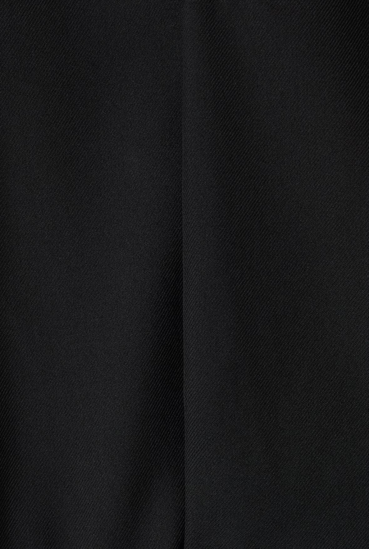 Relaxed Fit Tailored Black Pants